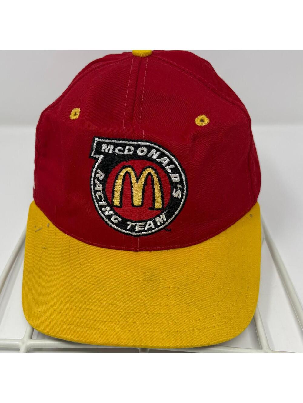 Vintage Bill Elliott #94 McDonald's Racing Team NASCAR Hat Cap Snapback AJD USA